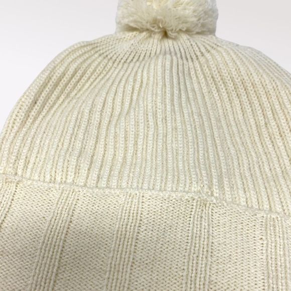 Spacecraft | Cream Pom Pom Toque - Picture 5 of 5